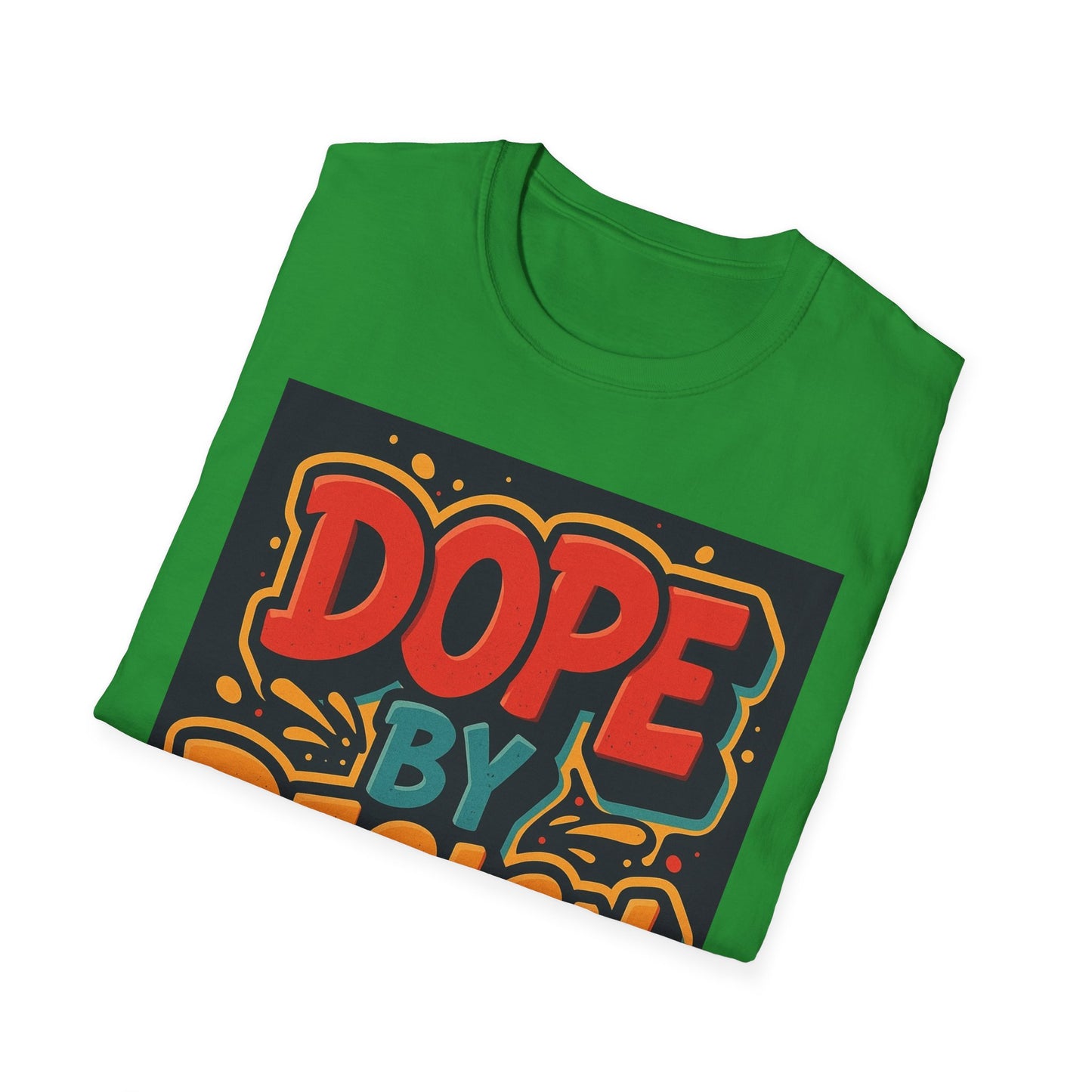 Dope by Design Unisex Softstyle T-Shirt - Vibrant Graphic Tee for Casual Wear