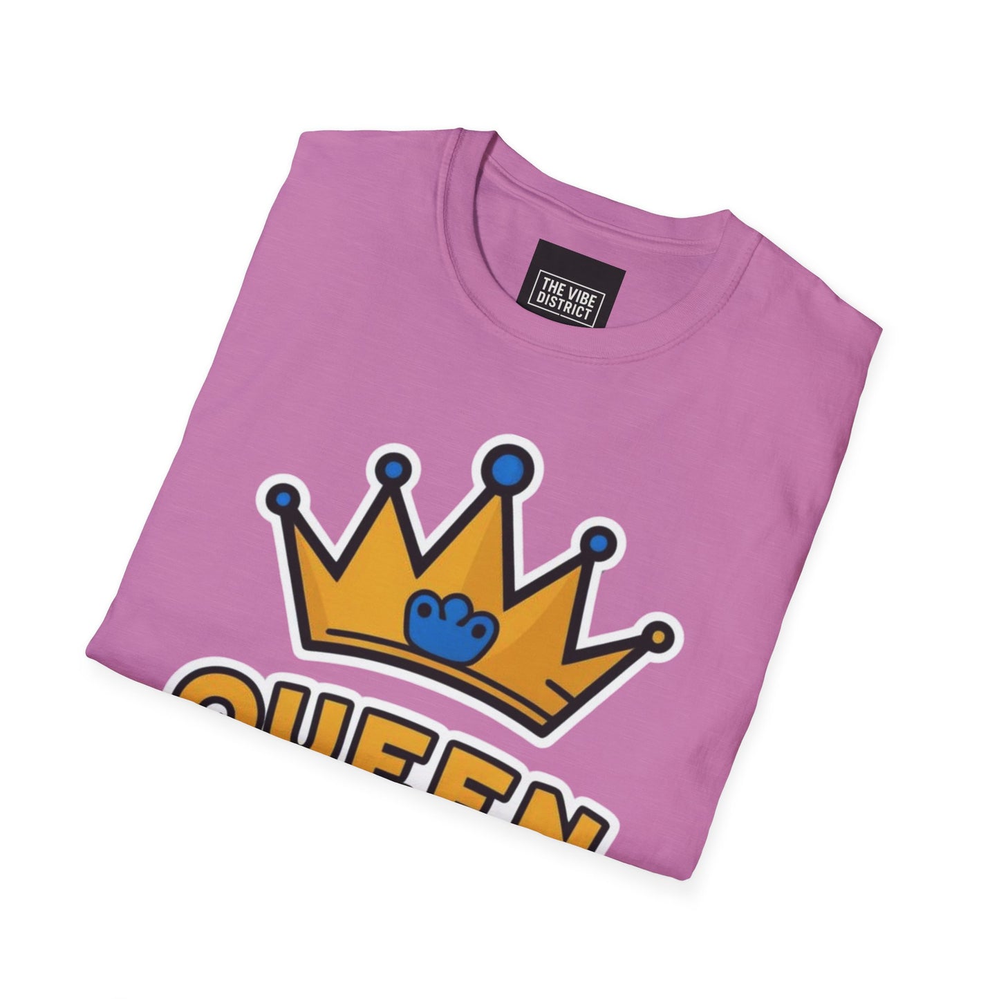 Queen of Snacks Unisex Softstyle T-Shirt - Fun & Comfortable Graphic Tee for Snack Lovers