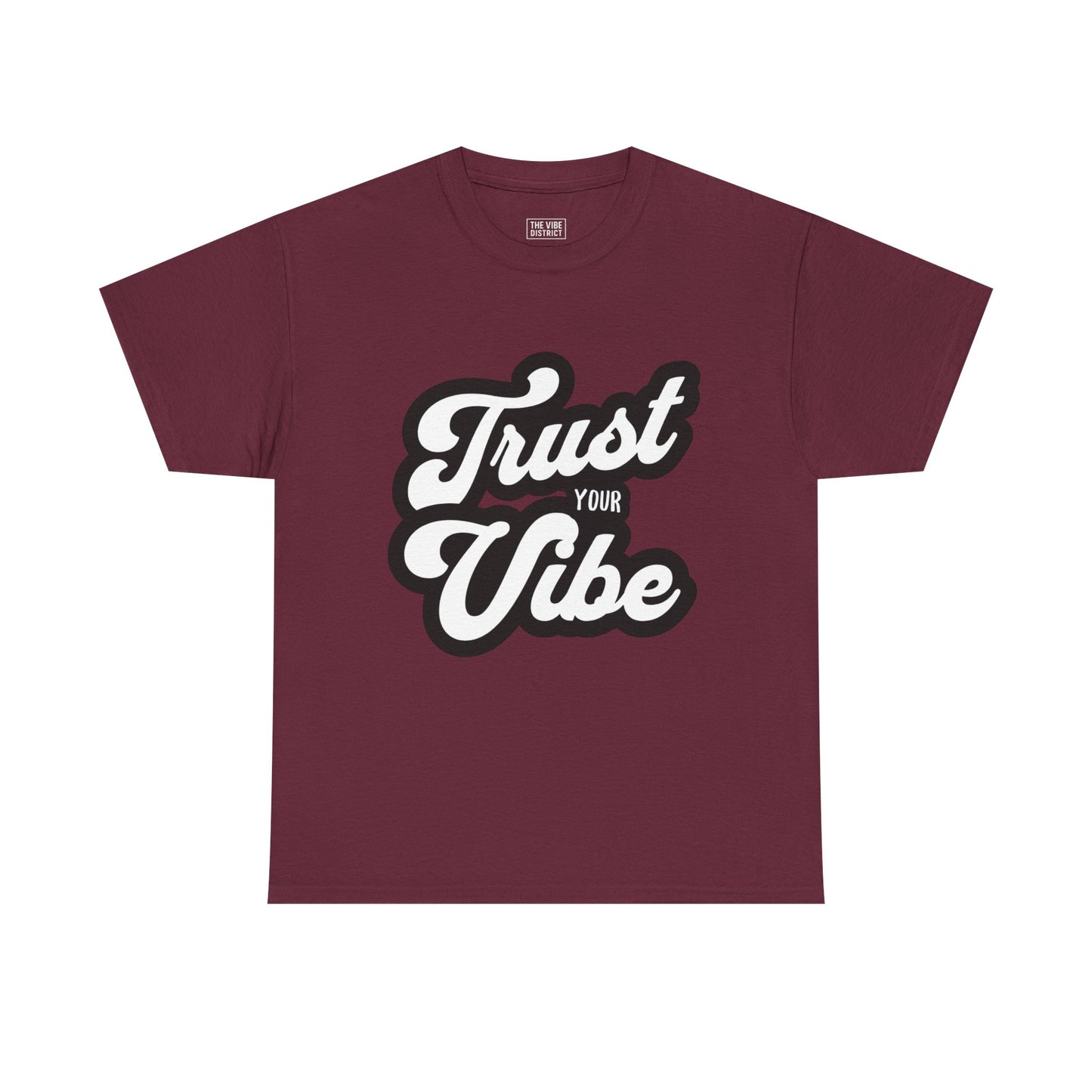 Trust Your Vibe Unisex Cotton Tee, Positive Affirmation Shirt, Casual Everyday Wear, Gift for Teens, Birthday, Inspirational Fashion