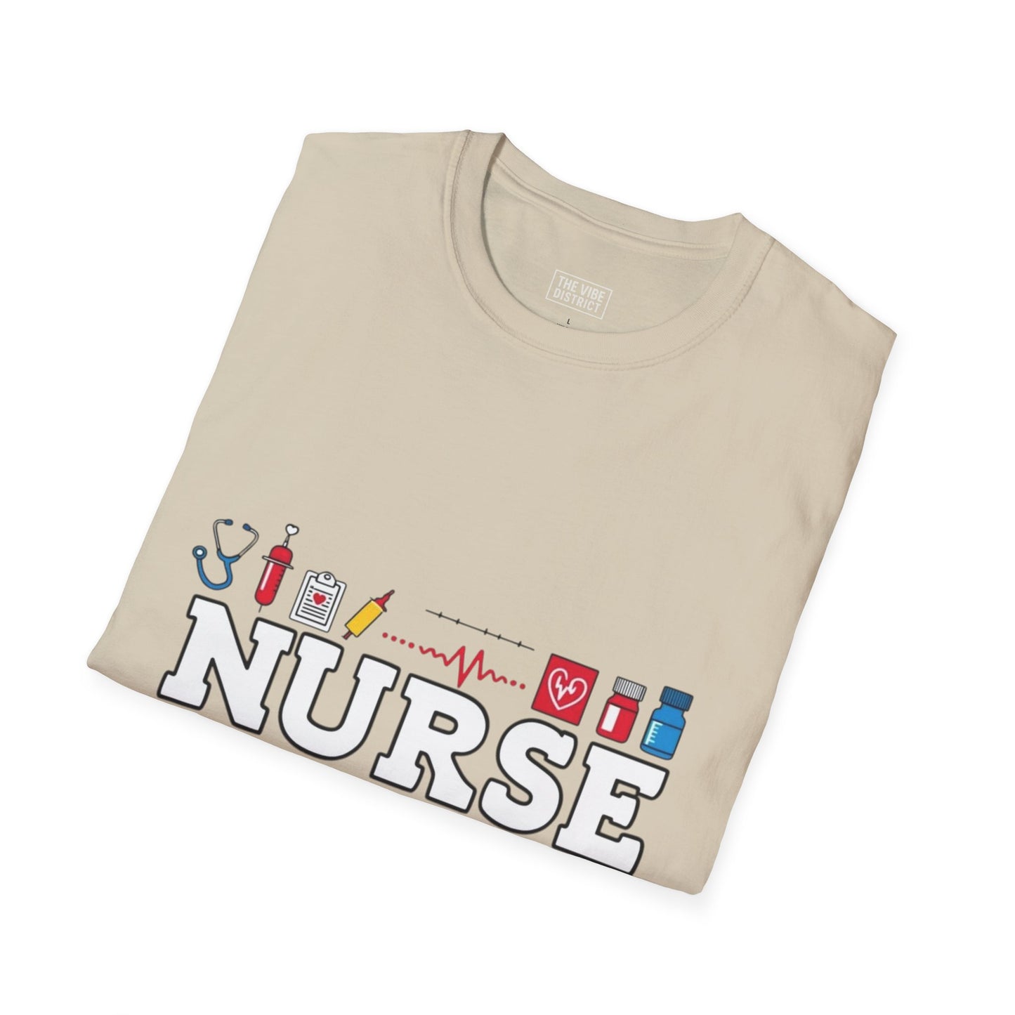 Nurse Appreciation T-Shirt | Unisex Softstyle Tee for Healthcare Heroes | "I'll Be There For You" Design