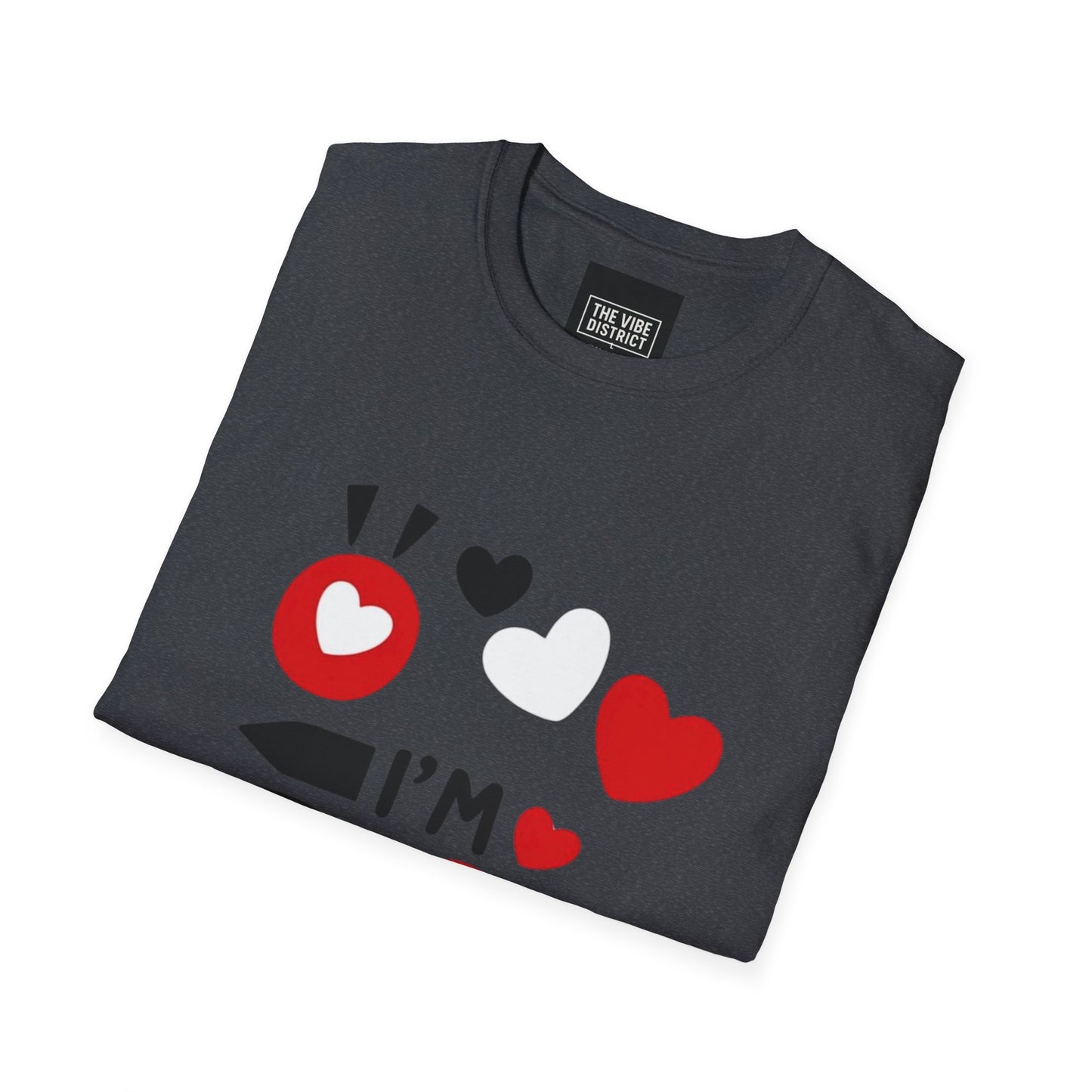 Valentine's Day I'm Bae T-Shirt, Cute Couple Tee, Gift for Him/Her, Softstyle Love Shirt, Romantic Apparel, Valentine's Gift