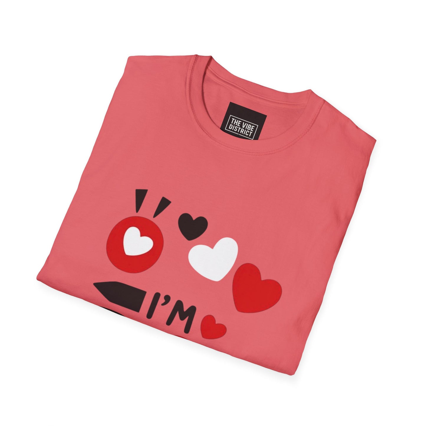 Valentine's Day I'm Bae T-Shirt, Cute Couple Tee, Gift for Him/Her, Softstyle Love Shirt, Romantic Apparel, Valentine's Gift