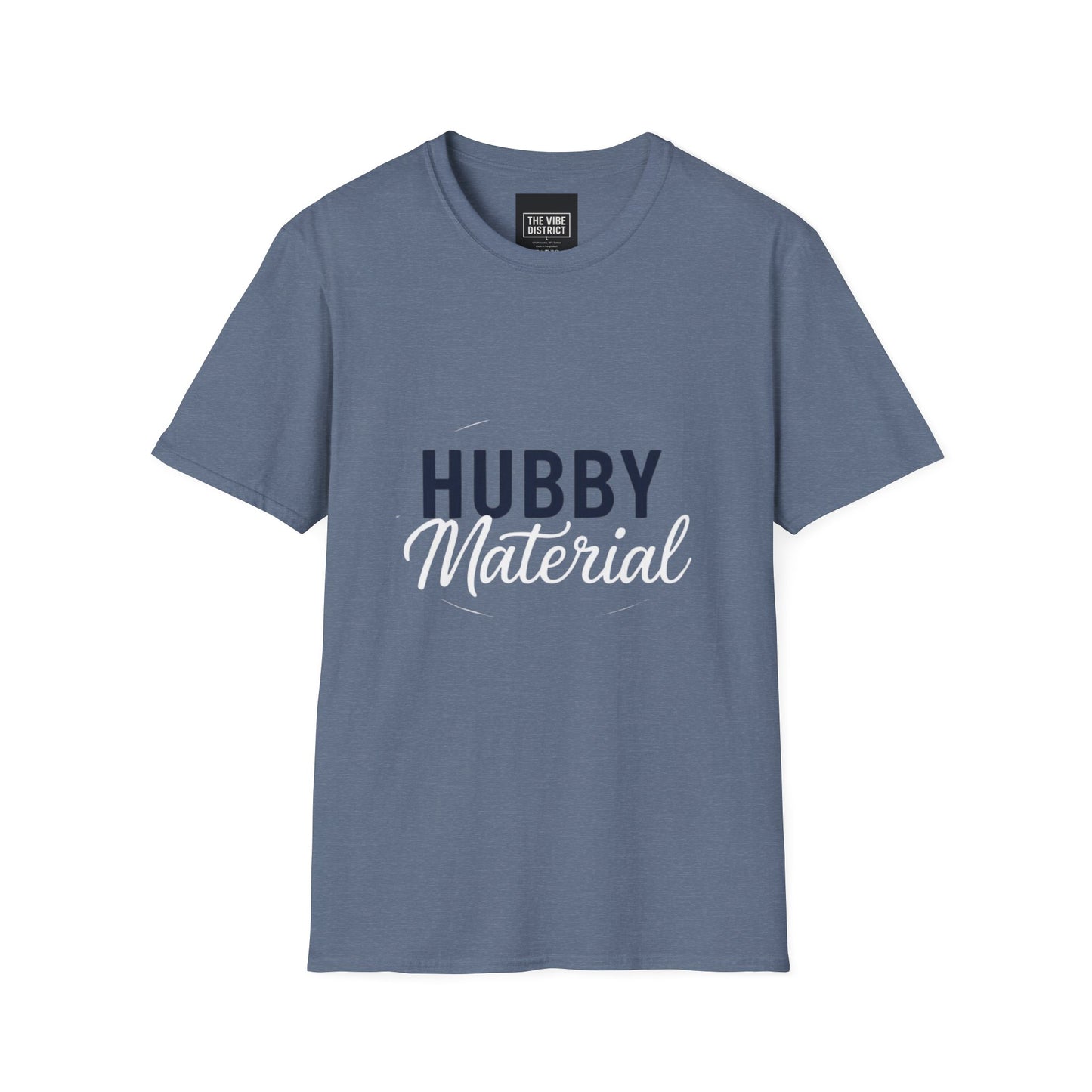 Hubby Unisex Softstyle T-Shirt - Perfect Gift for Father's Day, Anniversaries, and Celebrations