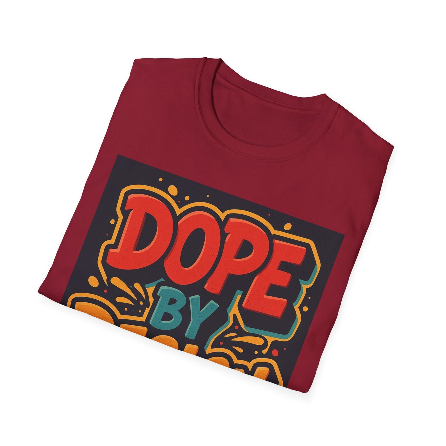 Dope by Design Unisex Softstyle T-Shirt - Vibrant Graphic Tee for Casual Wear