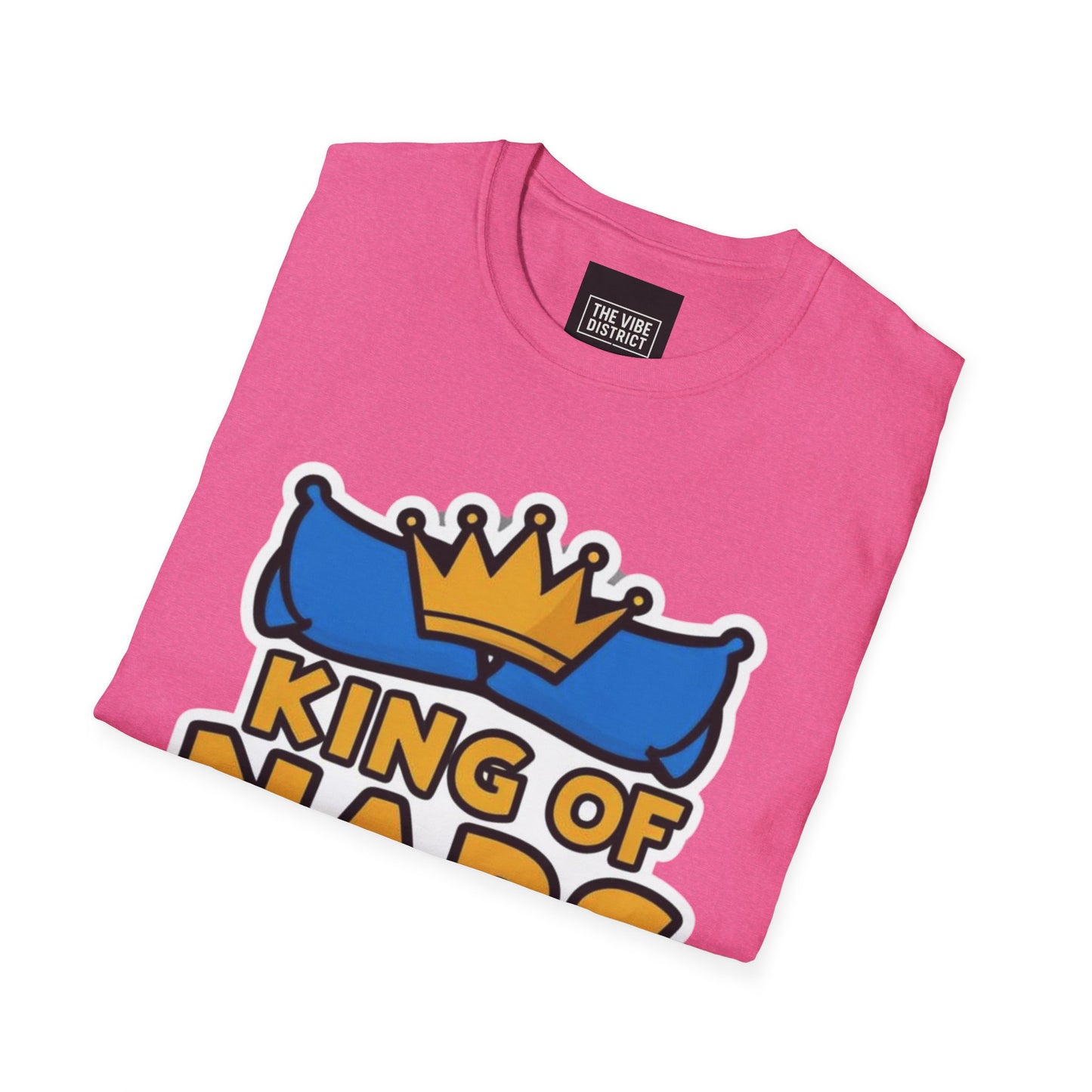 King of Naps Unisex Softstyle T-Shirt - Perfect Gift for Sleep Lovers