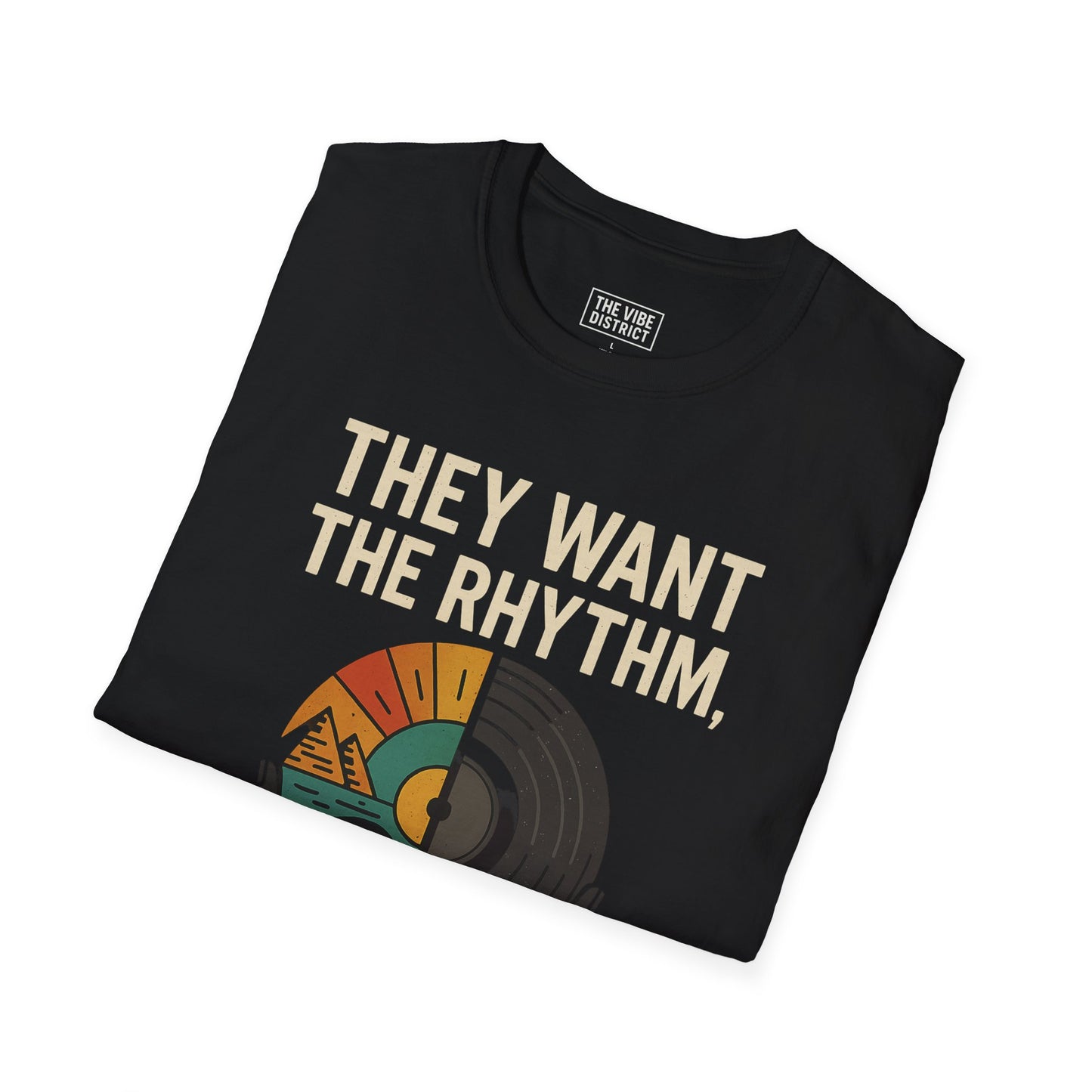 Retro Music Unisex Softstyle T-Shirt, Vintage Vibe Tee, Music Lovers Gift, Festival Wear, Retro Album Art Tee