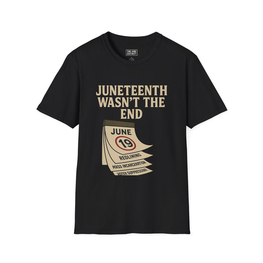 Juneteenth Commemoration T-Shirt, Unisex Graphic Tee, Black Lives Matter Apparel, Social Justice Shirt, Everyday Wear, Gift Idea