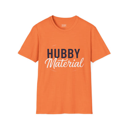 Hubby Unisex Softstyle T-Shirt - Perfect Gift for Father's Day, Anniversaries, and Celebrations