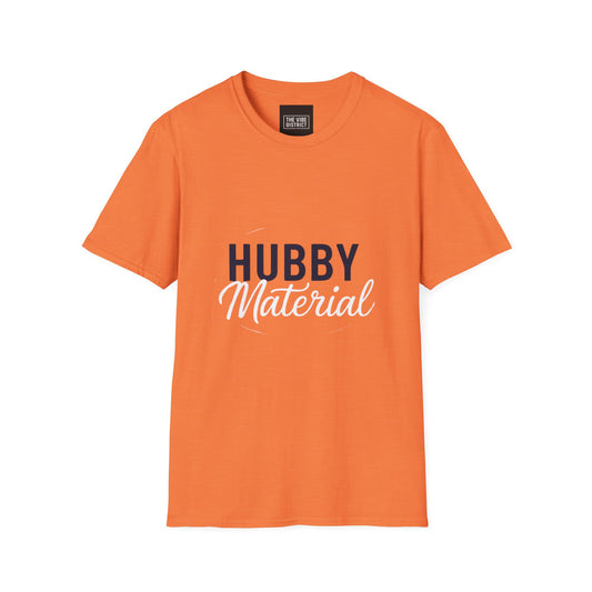 Hubby Unisex Softstyle T-Shirt - Perfect Gift for Father's Day, Anniversaries, and Celebrations