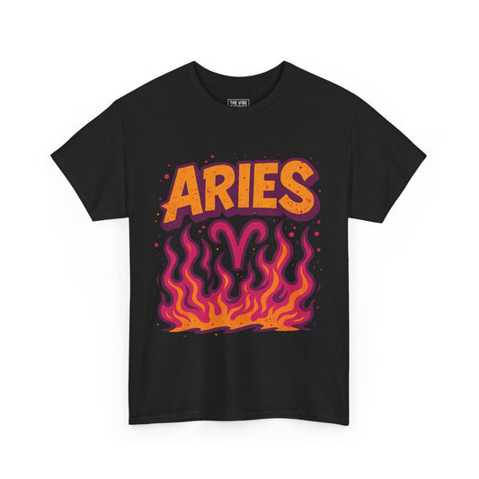 Aries Zodiac Tee - Unisex Astrology T-Shirt, Horoscope Gift, Birthday Apparel, Astrology Lovers, Casual Wear