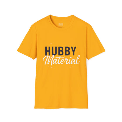 Hubby Unisex Softstyle T-Shirt - Perfect Gift for Father's Day, Anniversaries, and Celebrations
