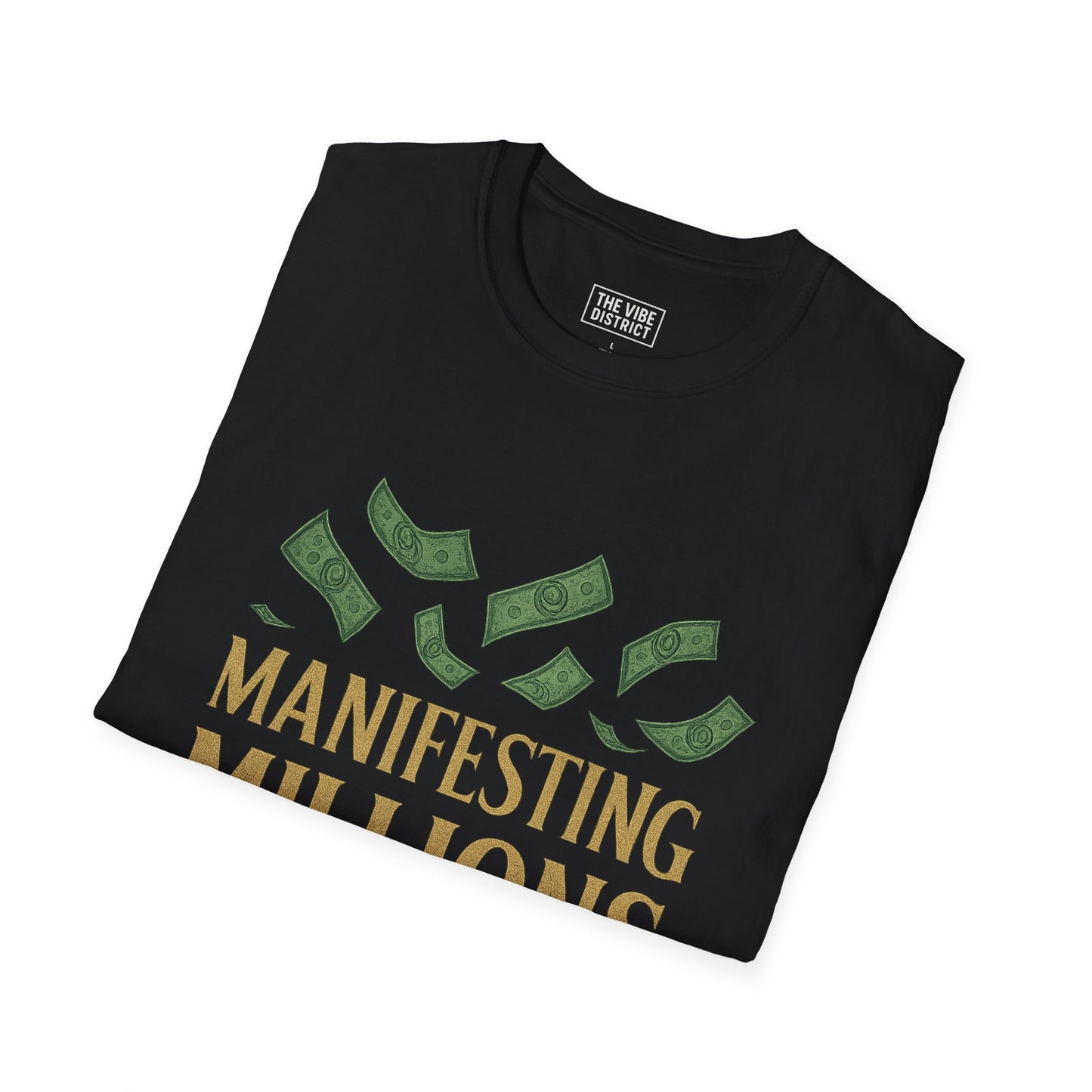 Manifesting Millions T-Shirt | Unisex Softstyle Tee for Dreamers, Motivational Gift for Entrepreneurs, Positive Vibes Tee, [...]