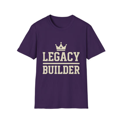 Legacy Builder Unisex Softstyle T-Shirt - Motivational Tee for Inspiration