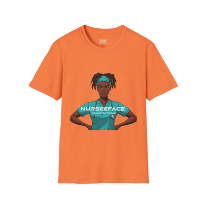 Nurse Graphic T-Shirt - Powered by Purpose - Unisex Softstyle Apparel