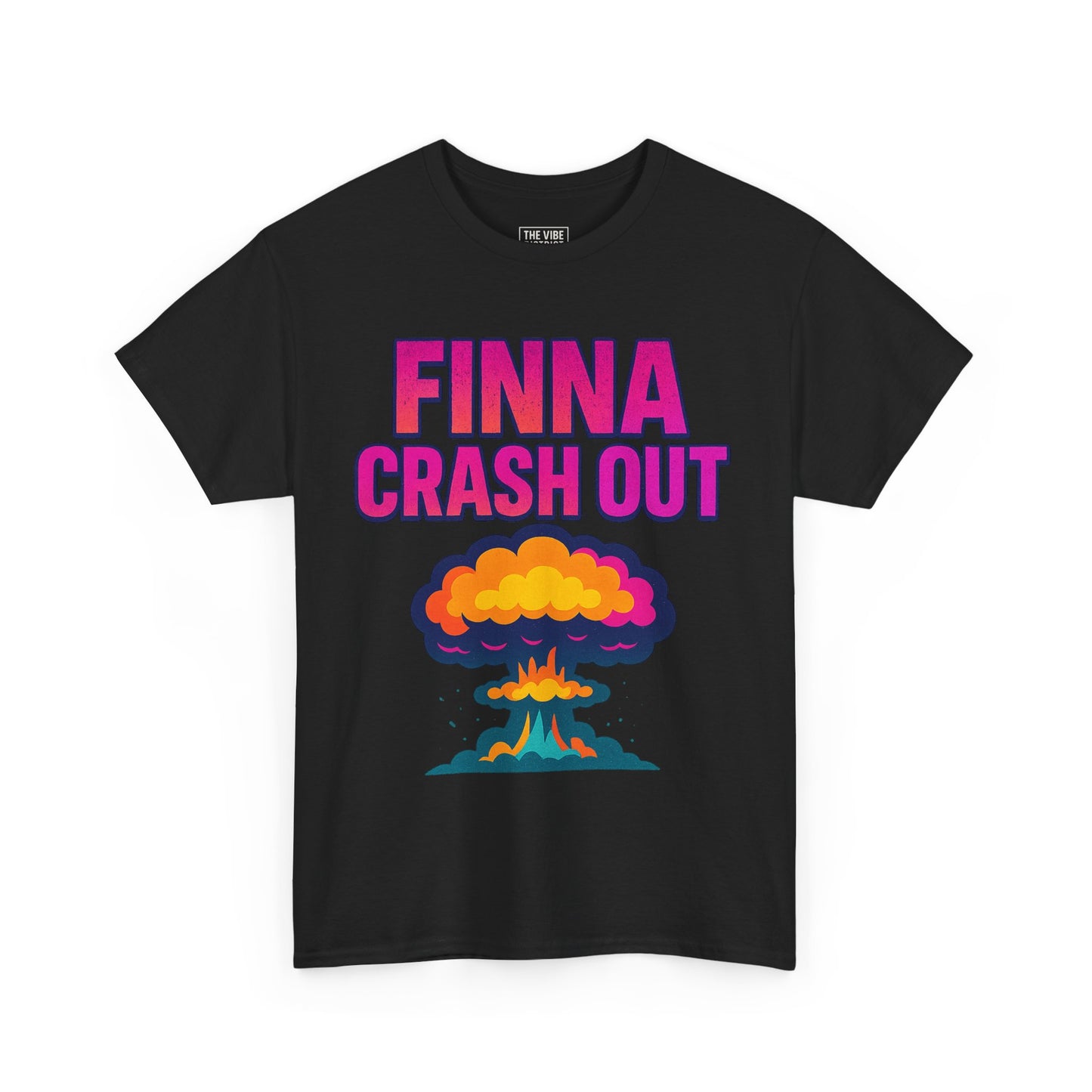 Funny Graphic Tee - Finna Crash Out, Casual Wear, Trendy Streetwear, Gift for Friends, Pop Culture Tees