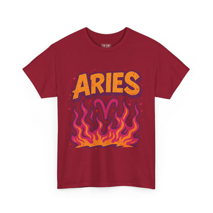 Aries Zodiac Tee - Unisex Astrology T-Shirt, Horoscope Gift, Birthday Apparel, Astrology Lovers, Casual Wear