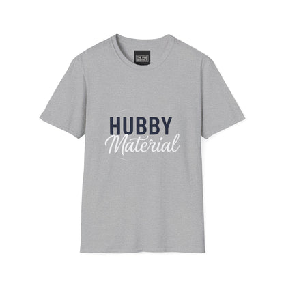 Hubby Unisex Softstyle T-Shirt - Perfect Gift for Father's Day, Anniversaries, and Celebrations