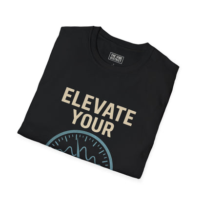 Elevate Your Frequency Unisex Softstyle T-Shirt, Motivational Tee for Music Lovers, Gift for Friends, Relaxed Fit, Everyday Wear, [...]
