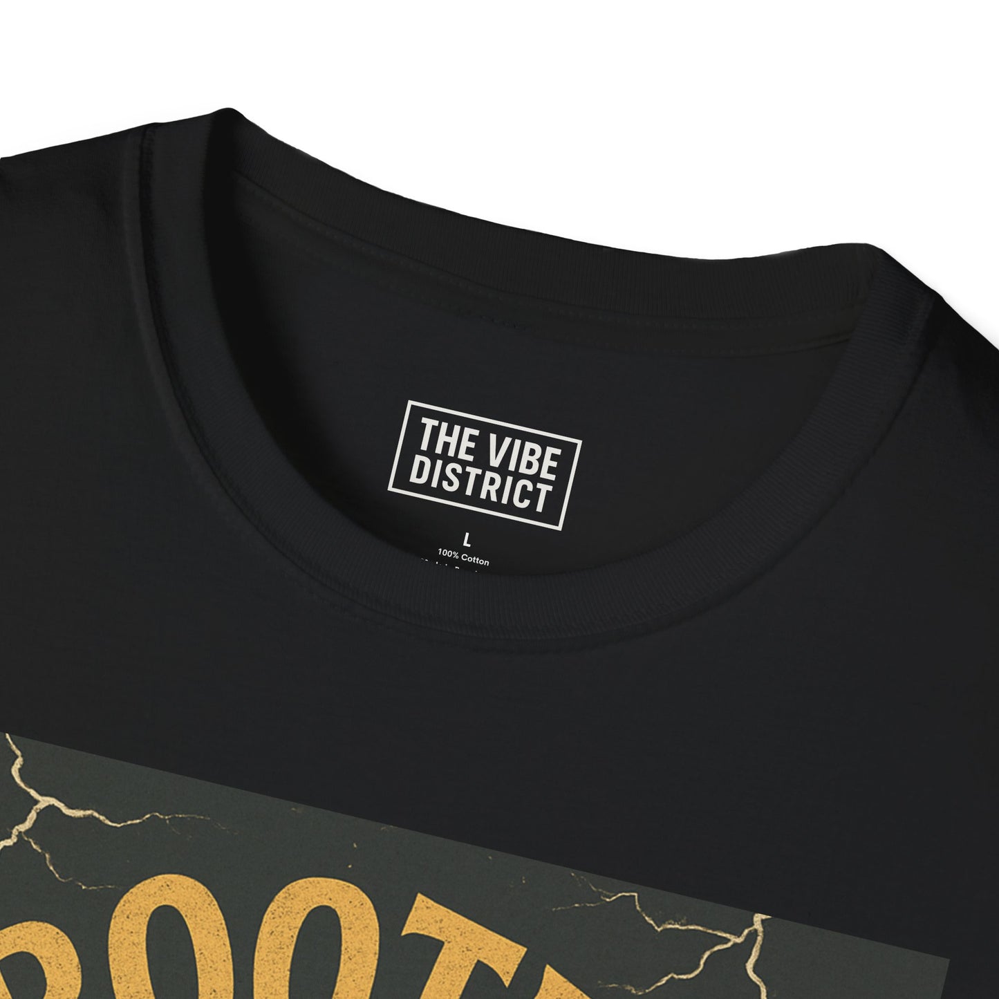 Rooted Not Shaken Unisex Softstyle T-Shirt, Tree Graphic Tee, Nature Lover Gift, Motivational Shirt, Eco-Friendly Apparel