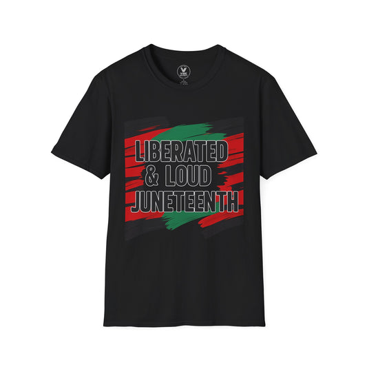 Liberated & Loud Juneteenth Unisex T-Shirt, Juneteenth Celebration Apparel, Black History Month Shirt, African American Pride Tee, [...]
