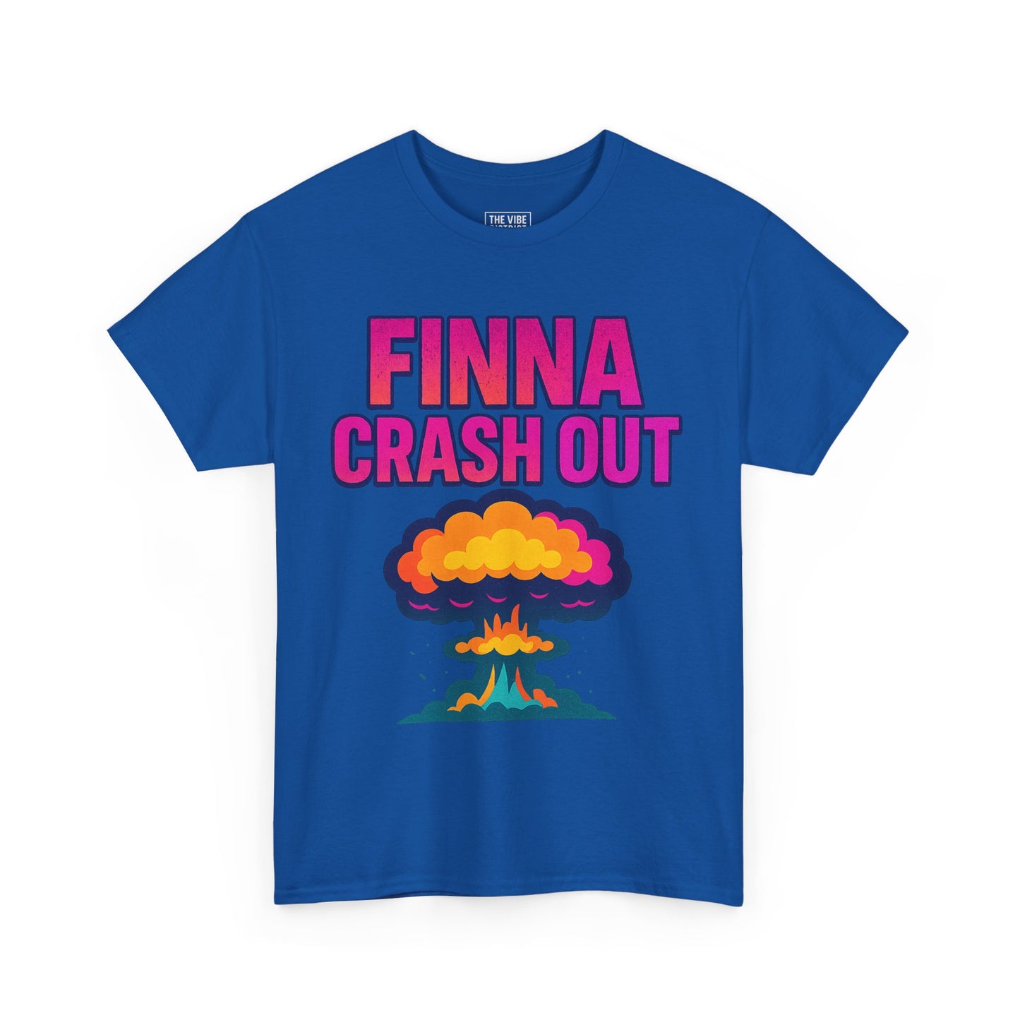 Funny Graphic Tee - Finna Crash Out, Casual Wear, Trendy Streetwear, Gift for Friends, Pop Culture Tees