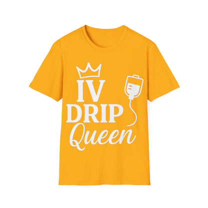 IV Drip Queen Unisex Softstyle T-Shirt - Comfortable and Stylish