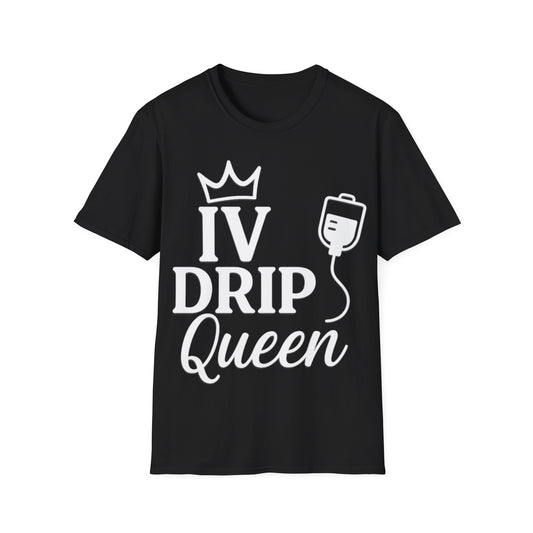 IV Drip Queen Unisex Softstyle T-Shirt - Comfortable and Stylish