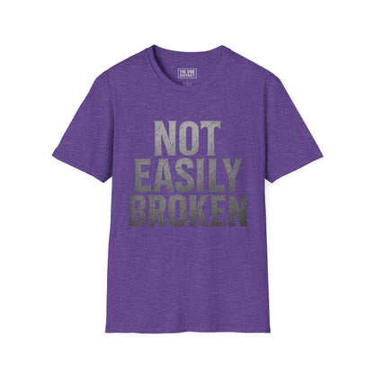'Not Easily Broken' Motivational Tee