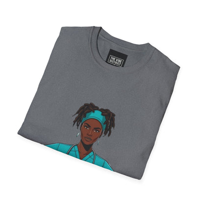 Nurse Graphic T-Shirt - Powered by Purpose - Unisex Softstyle Apparel