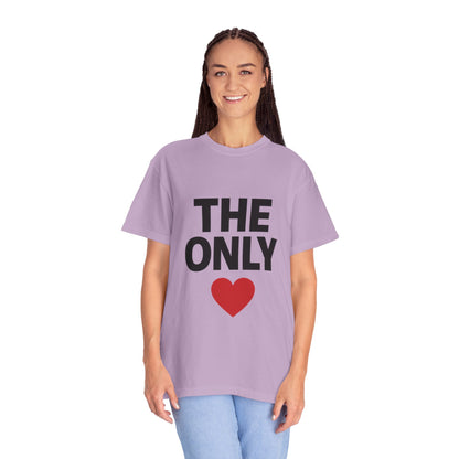 The Only Heart Unisex T-Shirt | Cute Couple's Tee, Valentine's Day Gift, Relationship Shirt, Casual Love Tee, Heart Design Shirt