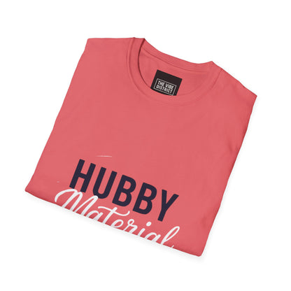 Hubby Unisex Softstyle T-Shirt - Perfect Gift for Father's Day, Anniversaries, and Celebrations