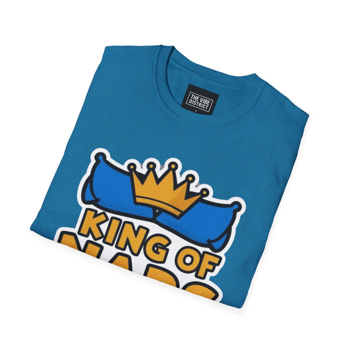 King of Naps Unisex Softstyle T-Shirt - Perfect Gift for Sleep Lovers