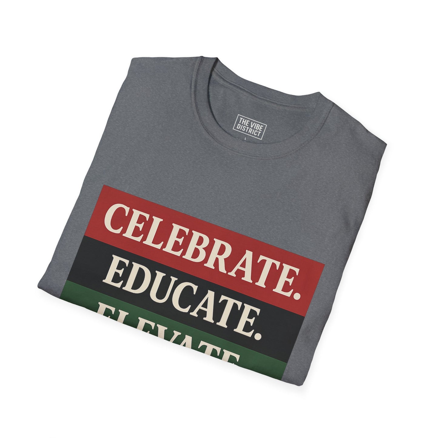 Juneteenth Celebration T-Shirt, Celebrate Educate Elevate Tee, Unisex Graphic Shirt, African American Pride Apparel, Holiday [...]