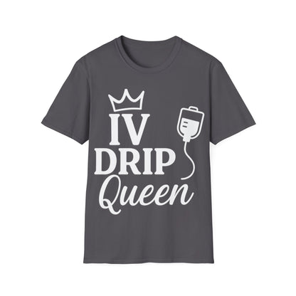 IV Drip Queen Unisex Softstyle T-Shirt - Comfortable and Stylish