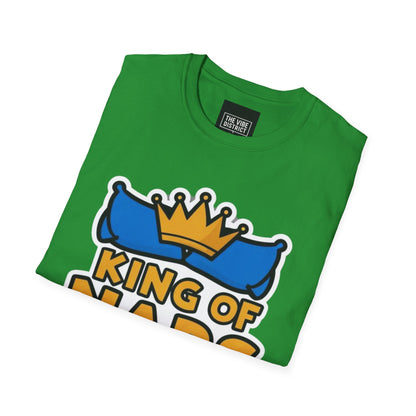 King of Naps Unisex Softstyle T-Shirt - Perfect Gift for Sleep Lovers