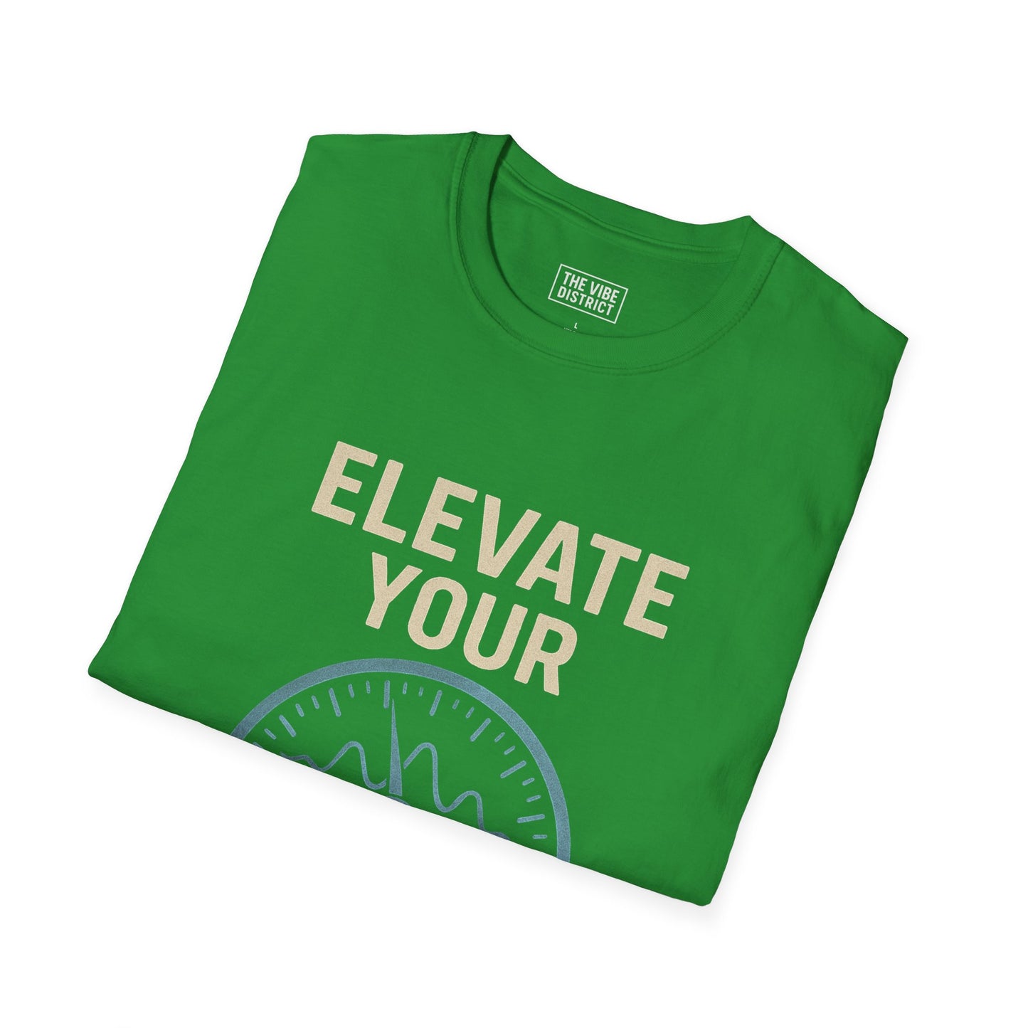 Elevate Your Frequency Unisex Softstyle T-Shirt, Motivational Tee for Music Lovers, Gift for Friends, Relaxed Fit, Everyday Wear, [...]