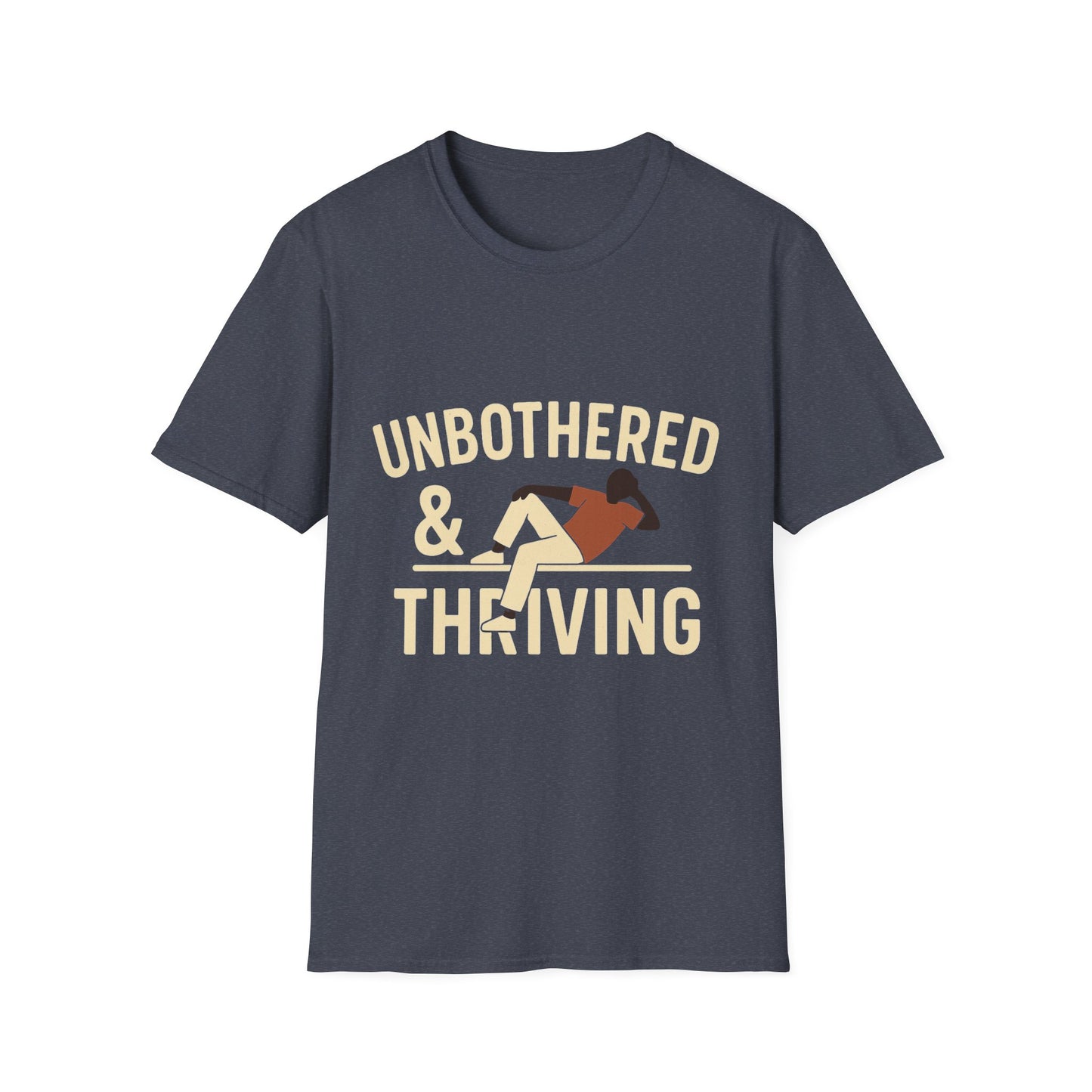 Unbothered & Thriving T-Shirt | Relaxed Vibe Tee | Perfect for Casual Outings, Gift for Friends, Self-Care Reminder, Birthday Shirt, [...]