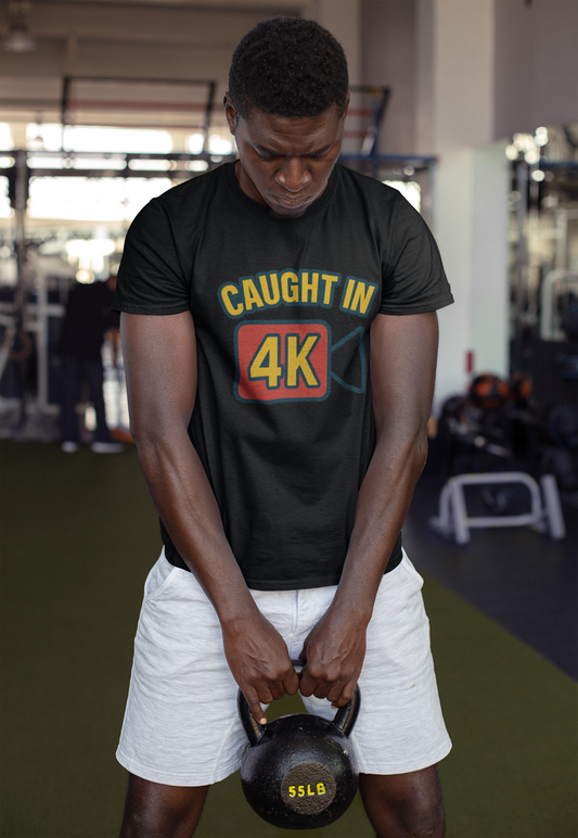 Caught in 4K Unisex Heavy Cotton Tee