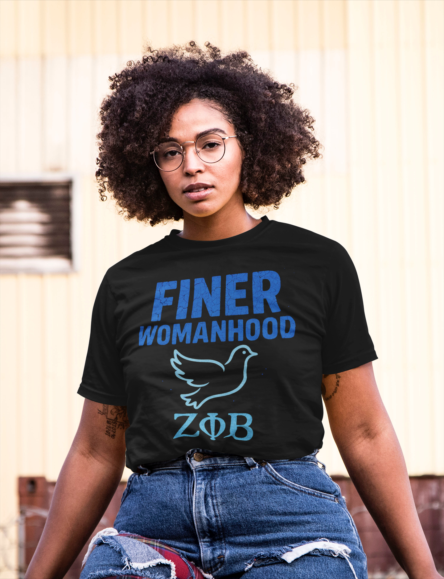 Finer Womanhood Tee | Zeta Phi Beta Inspired Shirt | Sorority Sisterhood Gift, Empowerment T-Shirt