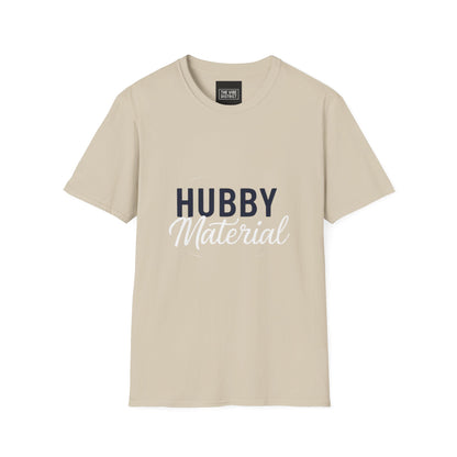 Hubby Unisex Softstyle T-Shirt - Perfect Gift for Father's Day, Anniversaries, and Celebrations