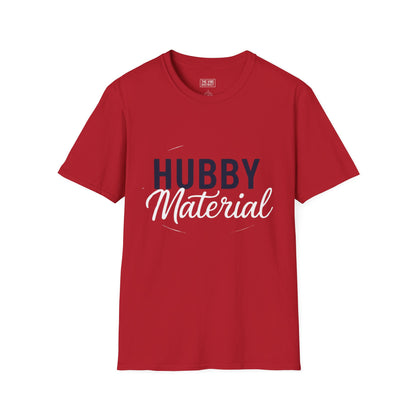 Hubby Unisex Softstyle T-Shirt - Perfect Gift for Father's Day, Anniversaries, and Celebrations