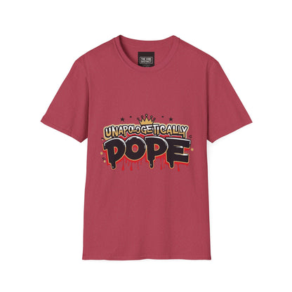 Unisex 'Unapologetically Dope' T-Shirt - Trendy Graphic Tee for Confident Fashion Lovers