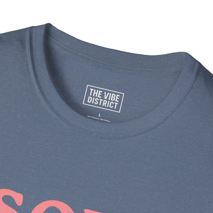Soft But Not Weak T-Shirt | Unisex Softstyle Tee, Motivational Shirt, Gift for Her, Confidence Apparel, Everyday Wear, Yellow Tee