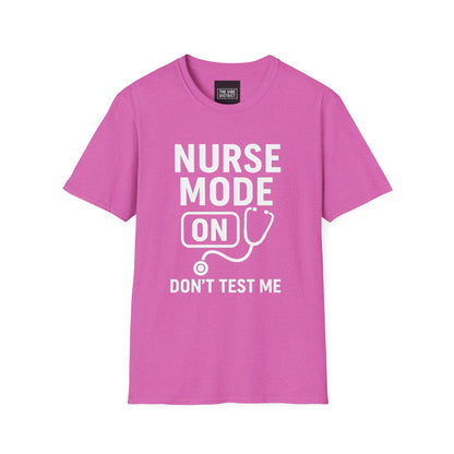 Nurse Mode On T-Shirt - Unisex Softstyle Tee for Healthcare Workers