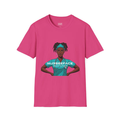 Nurse Graphic T-Shirt - Powered by Purpose - Unisex Softstyle Apparel