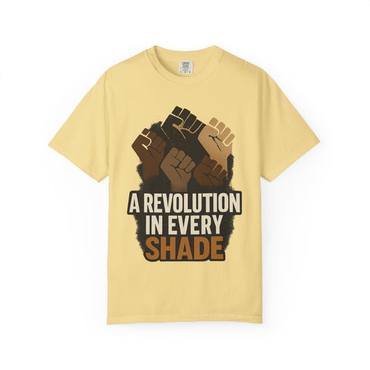 - A Revolution in Every Shade, Social Justice Tee, Equality Apparel, Gift for Activists, Pride Wear