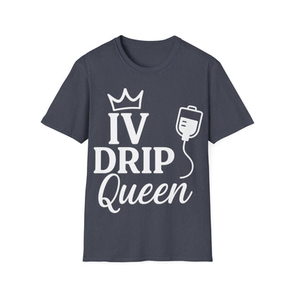 IV Drip Queen Unisex Softstyle T-Shirt - Comfortable and Stylish