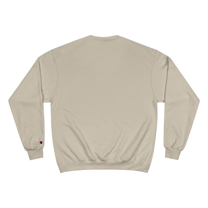 Everything Will Be OK Champion Sweatshirt - Cozy Unisex Pullover - Feel Good Gift, Affirmation Clothing, Relaxed Style, Positive Vibes
