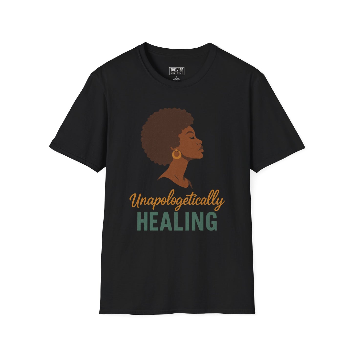 Unapologetically Healing T-Shirt - Empowering Unisex Tee for Wellness and Self-Care
