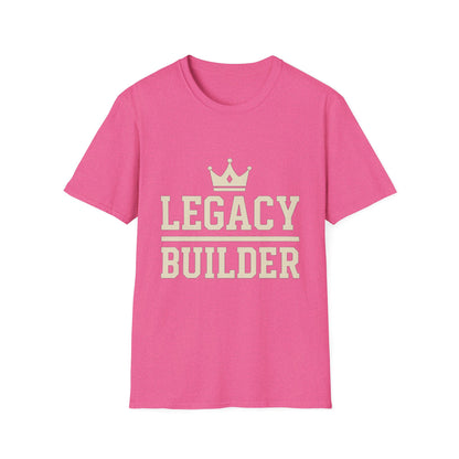 Legacy Builder Unisex Softstyle T-Shirt - Motivational Tee for Inspiration